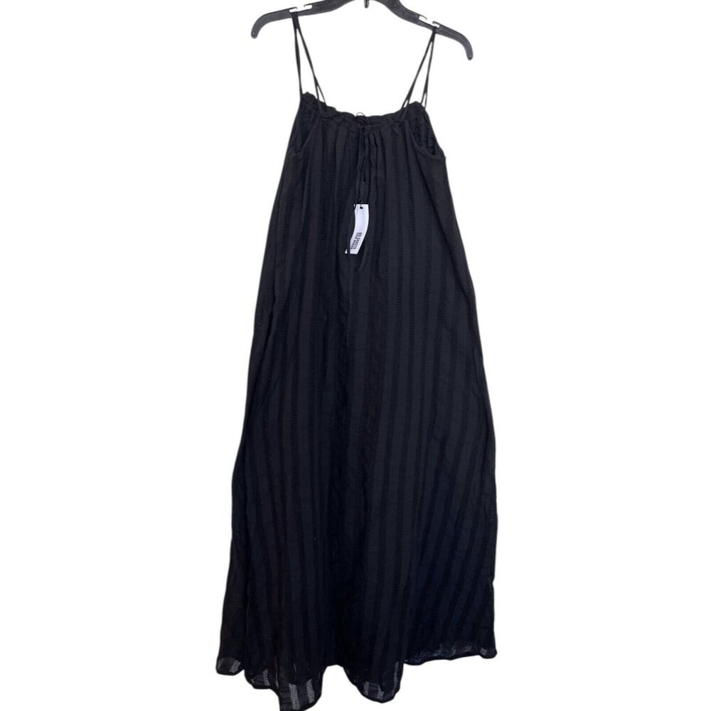 BB Dakota Steve Madden Dress Womens Size Small S Black Peasant Boho Lined